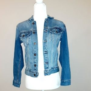 Lucky Brand "Tomboy Trucker" jean jacket